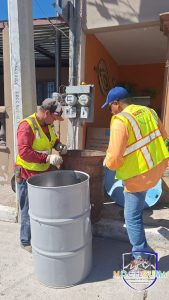 Entrega de Contenedores de Basura